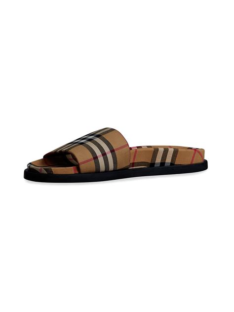 flip flops burberry|burberry vintage slides.